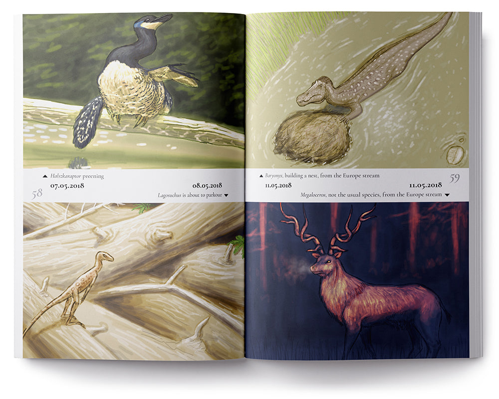 #Paleostream: Sketches of Prehistoric Life by Joschua Knüppe (ebook)