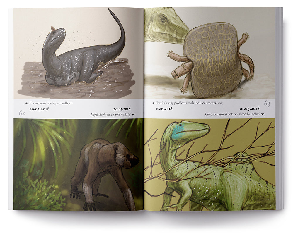 #Paleostream: Sketches of Prehistoric Life by Joschua Knüppe (ebook)