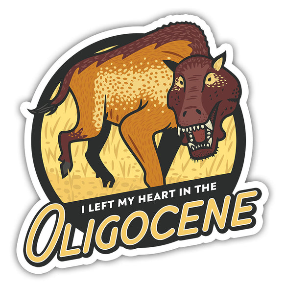 I Left My Heart in the Oligocene stickers