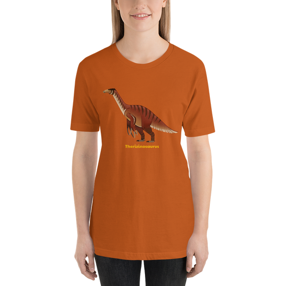 Therizinosaurus unisex t-shirt