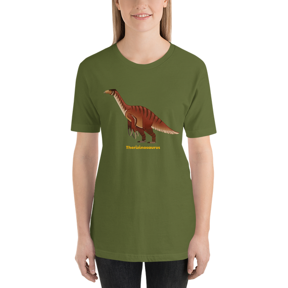 Therizinosaurus unisex t-shirt