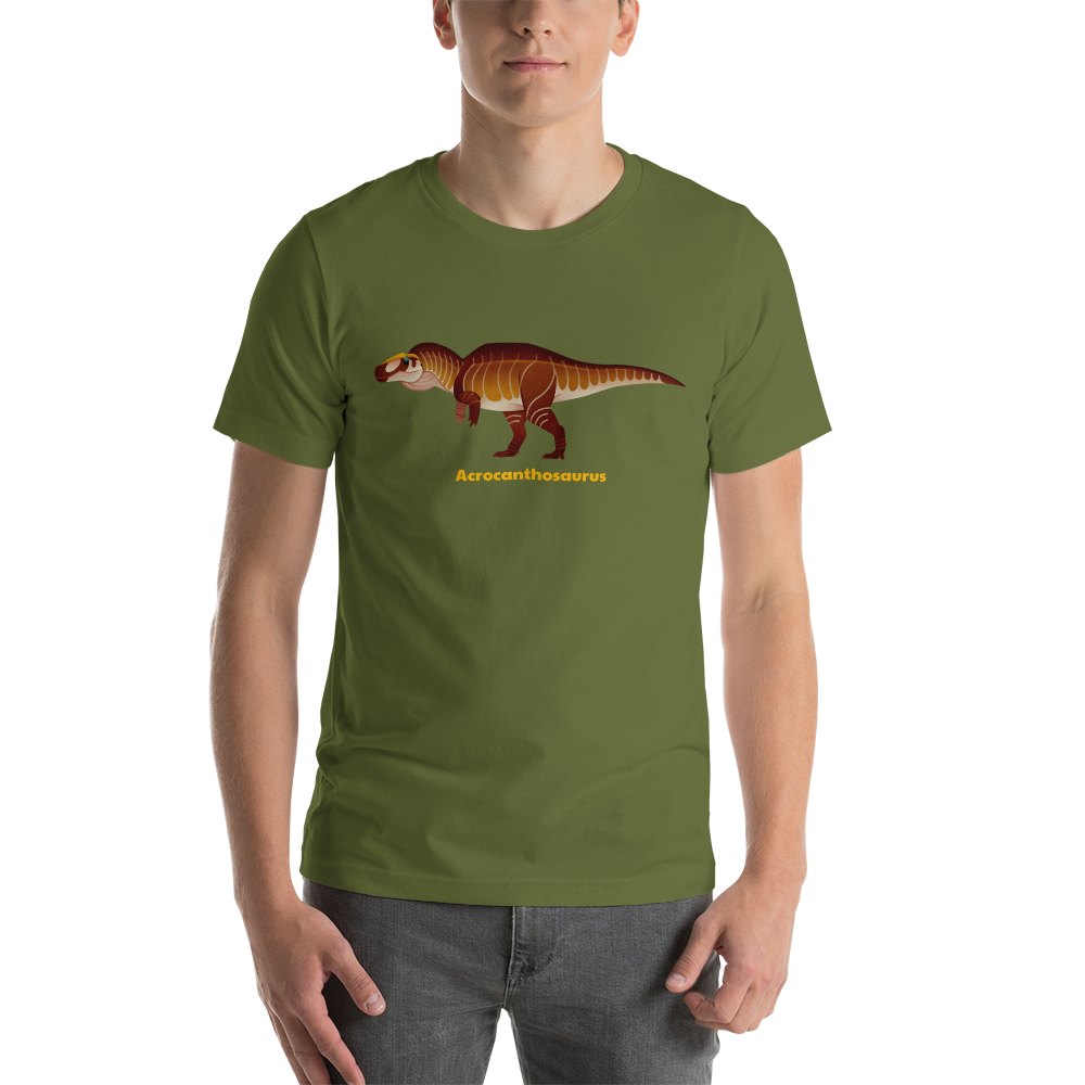 Acrocanthosaurus unisex t-shirt