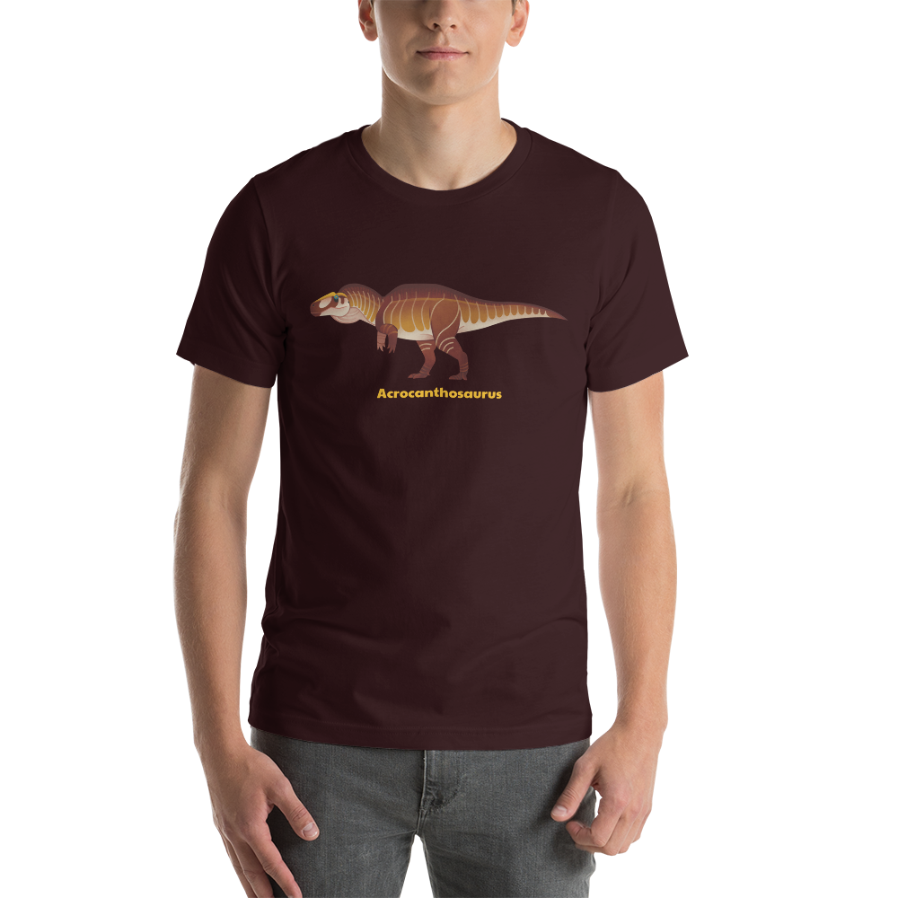 Acrocanthosaurus unisex t-shirt