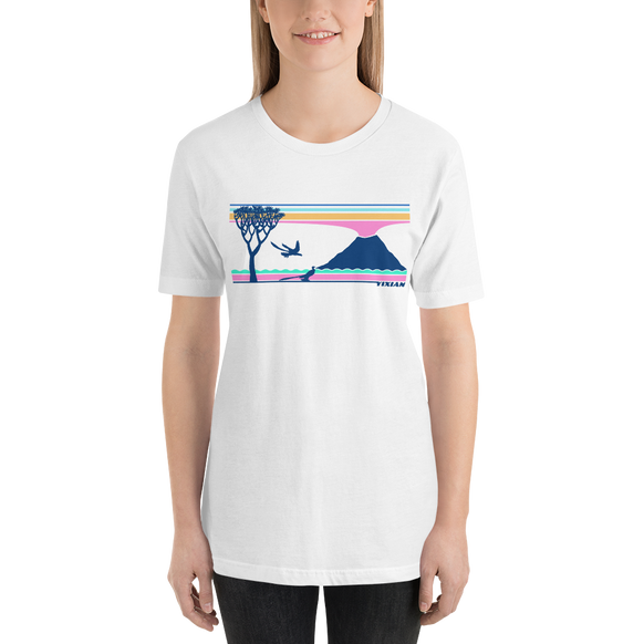 Yixian unisex retro t-shirt