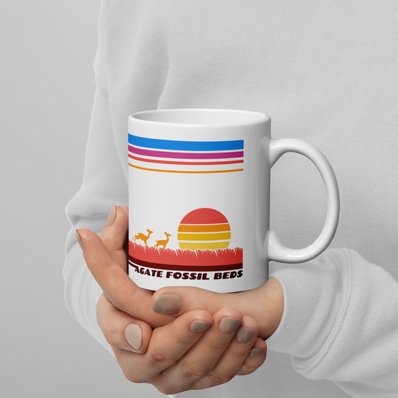 Agate retro mug