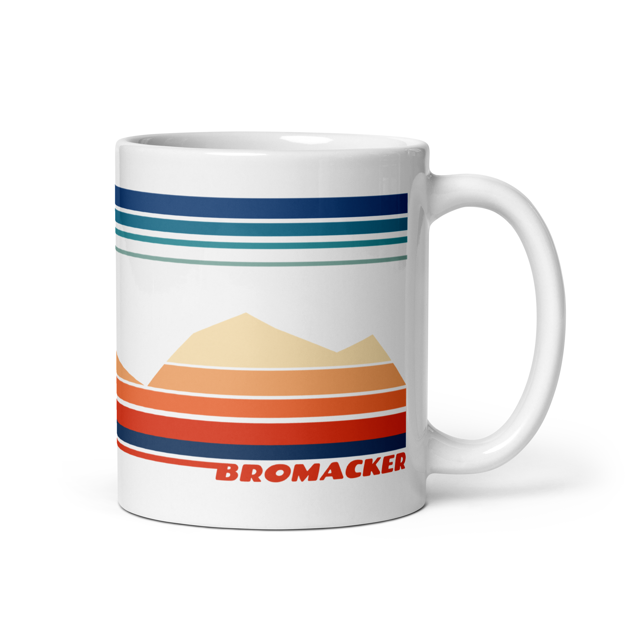 Bromacker retro mug