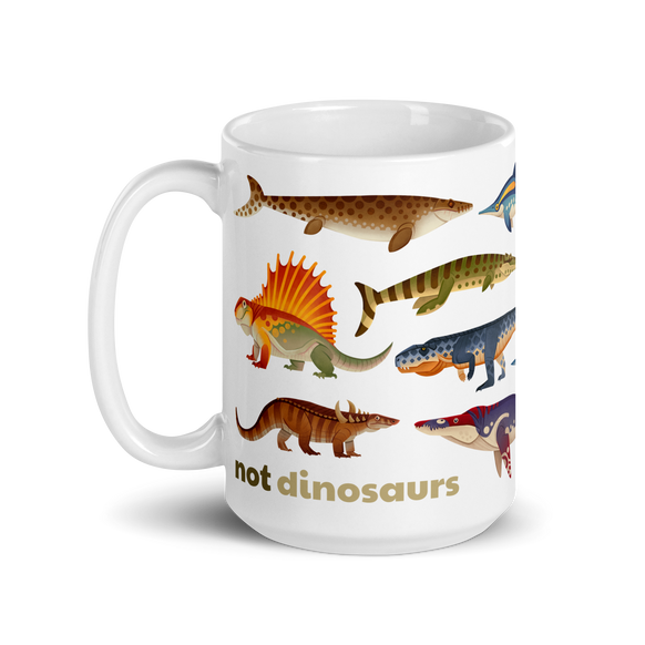 Not Dinosaurs mug