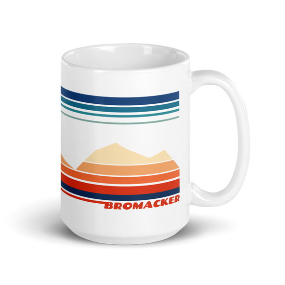 Bromacker retro mug